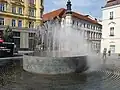 Fountain, Freedom Square, Brno