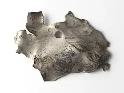 Shredded aluminum plate