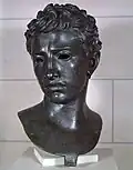 Bust of Juba II in the Museum of History and Civilizations from the 0020s BC.