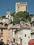 The town and the keep