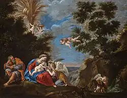 Rest on the Flight into Egypt, National Gallery Prague