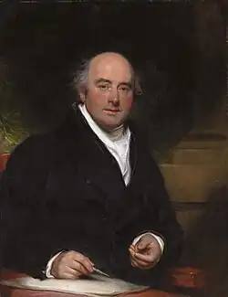 Portrait of Francis Leggatt Chantrey by Martin Archer Shee