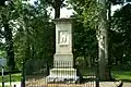 Gravesite of pioneer Daniel Boone and his wife at Frankfort Cemetery