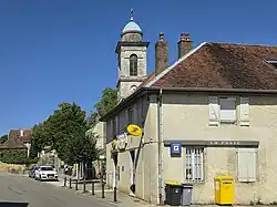 The centre of the village
