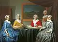 Regentesses by Frans Decker, 1740