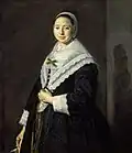 Frans Hals, Portrait of a Woman, 1650–52