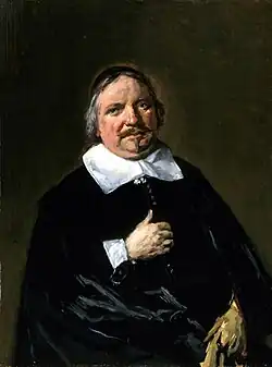 Portrait of Cornelis Guldewagen by Frans Hals in 1661