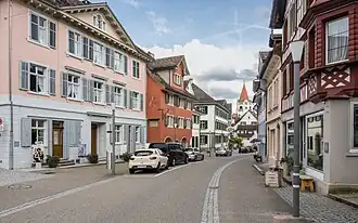 Frauenfelderstrasse and Ref. Church