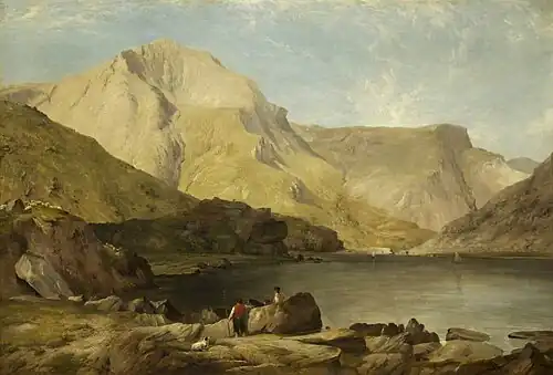 The Ogwen Lake by Frederick Richard Lee