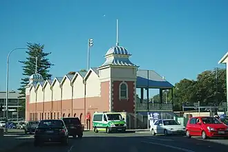 Victoria Pavilion from outside oval
