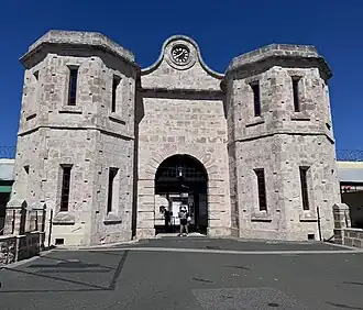 Photo of limestone structure