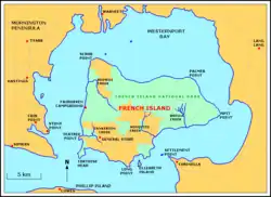 Northern Western Port and French Island