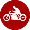 Closed to motorcycles