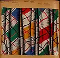 [Detail] [French silk sample book (1895) In the Mary Ann Beinecke Decorative Art Collection. Sterling and Francine Clark Art Institute Library. https://archive.org/stream/frenchsilksample00unse#page/n201/mode/2up