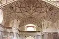 The Frescco art inside Baradari Wazir Khan Lahore
