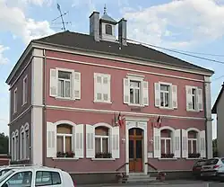 The town hall in Friesen