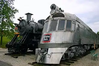 American Steam and diesel locomotives