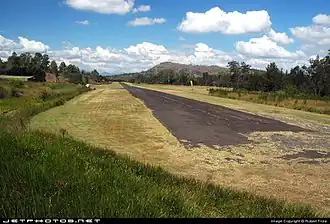 Kooralbyn Airstrip runway, 2011
