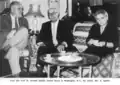 From left Prof. Dr. Arnolds Spekke, Latvian Envoy in Washington, D.C., A. Blodnieks, Mrs. A. Spekke