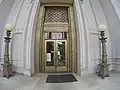 Front entrance door