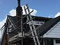 Dormer extension almost complete from outside