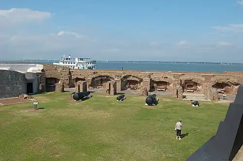 Overlooking Ft. Sumter National Monument