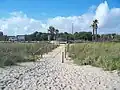 Path over dune