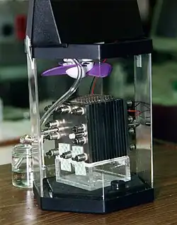Image 25NASA Fuel cell stack Direct-methanol cell (from Emerging technologies)