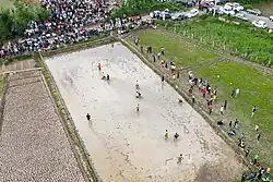 Futsal competition in the village of Chamacha