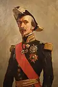 The general Christophe Louis Léon Juchault de Lamoricière (1806-1865).
