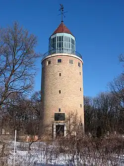 Water tower of Szent István University in Gödöllő, by György Jánossy