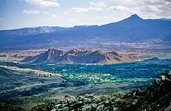 confluence of Aras River and Arpa Stream, Tuzluca