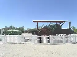 Case Steam Engine used in Sahuaro Ranch.