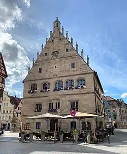 The old town hall of Weißenburg is one of the icons of the city