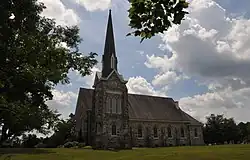 Methodist church, which was established in the early 1800s by James Moore