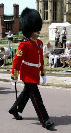 GSM London District Bill Mott wearing the pre-2011 insignia