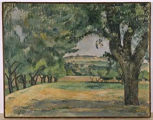 The Neighborhood of Jas de Bouffan 1885–1887 Solomon R. Guggenheim Museum, New York, Thannhauser Collection