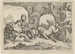 Chiron Teaching Music to Achilles, 1758, National Gallery of Art, Washington, D.C.