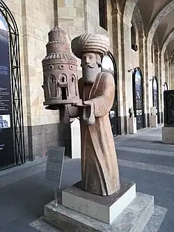 Replica of statue of Gagik I of Armenia