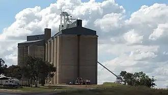 Grain silos in 2014