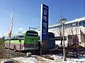 Buses at Galmae station