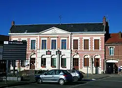 The town hall in Gamaches