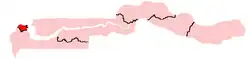 Location of the Kanifing Local Government Area in The Gambia