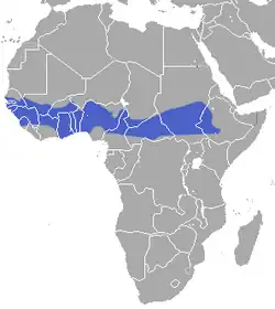 Map of range