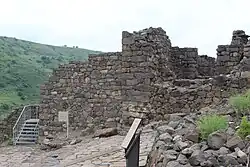 The breach in the wall of Gamla