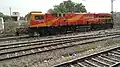 Gandhidham based WDG-6G at Ghaziabad outer station area