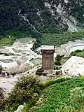 Gondhla Ṭhākur's seven-storey tower fort