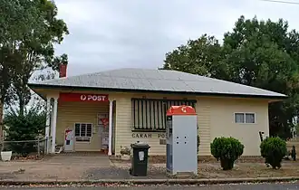 Post office at Garah