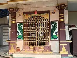 Garbhagriha of the Parshuram Mandir