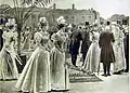 Garden party held at the Viceregal Lodge for the visit of the Duke and Duchess of York, Dublin 1897